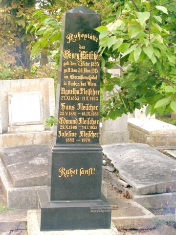 Fleischer Georg 1895-1915 Grab Nr1088